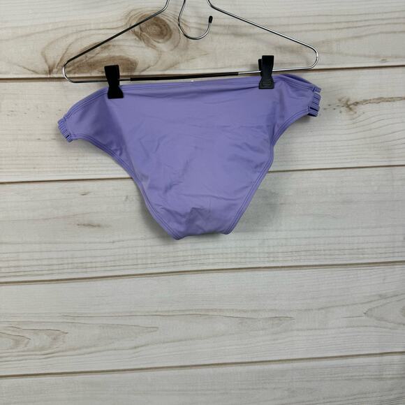 Bongo Purple Strappy Sides Bikini Bottom Size XL - Picture 3 of 5